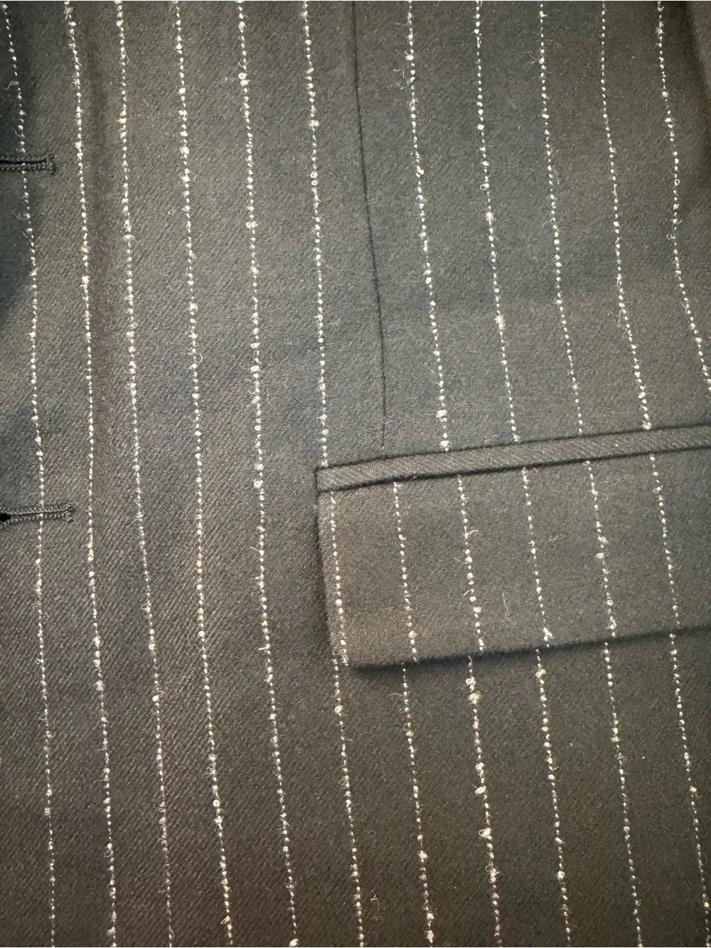 The Kooples Men’s Black Pinstripe Blazer